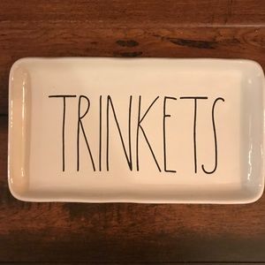 Rae Dunn M stamped Trinkets tray